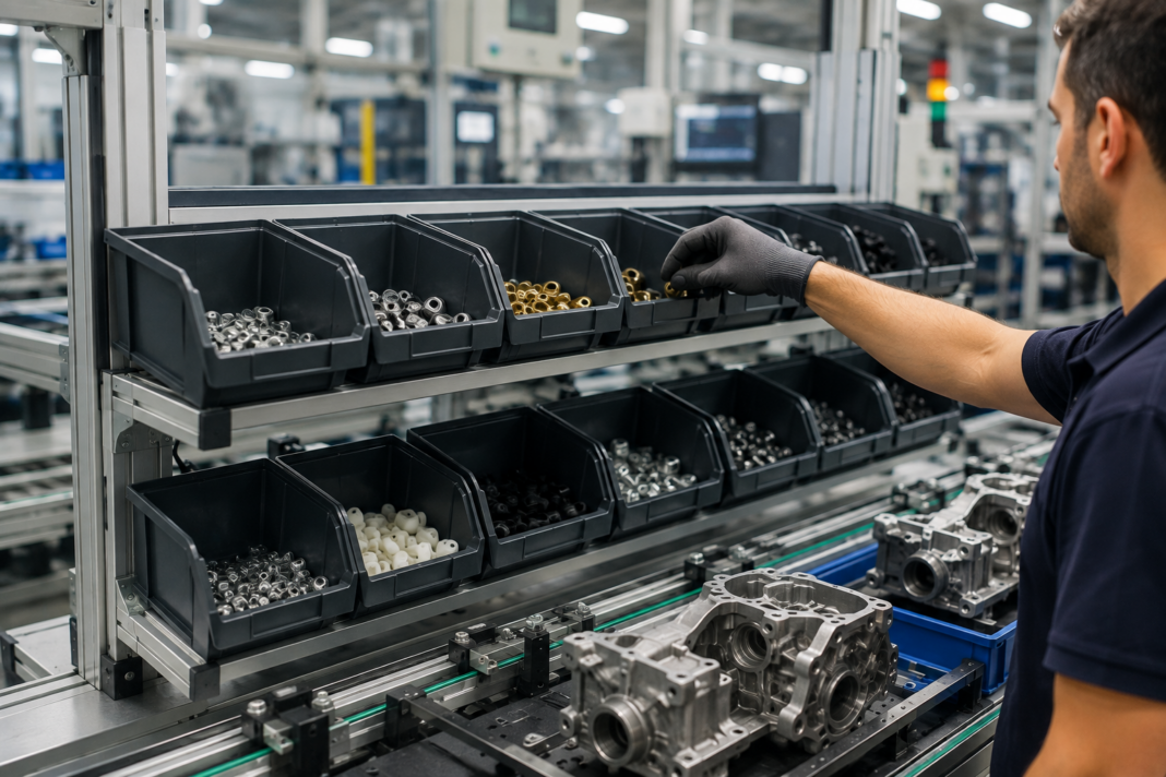 Üretim Hatlarında Önü Açık Plastik Kasa ile Hızlı Parça Erişimi Nasıl Sağlanır